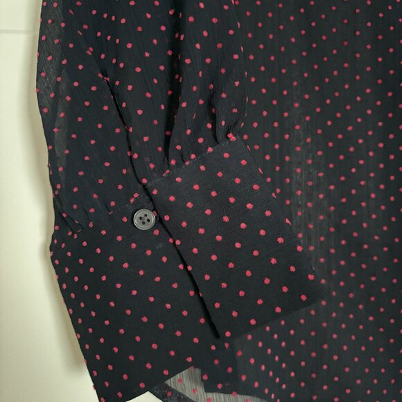 Banana Republic Navy Blue button down Size S - Picture 7 of 7